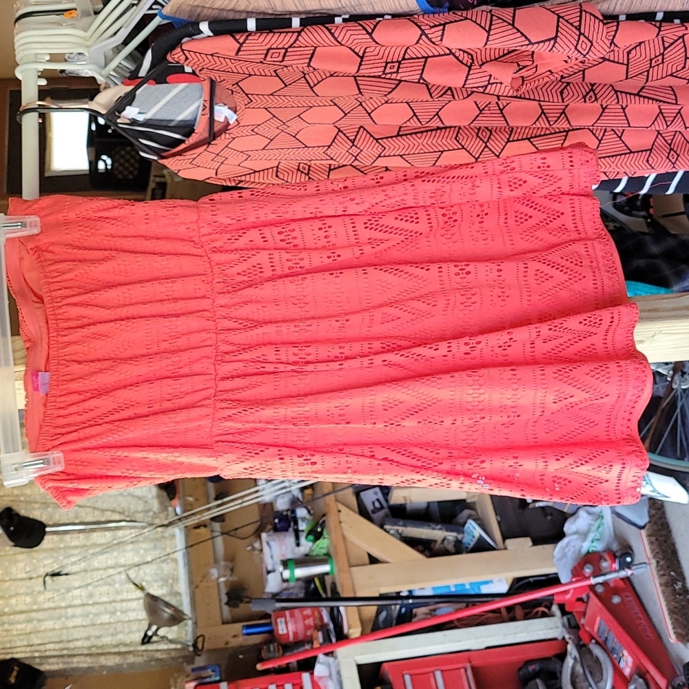 No boundairies Strapless Top Peachy Pink Sz 11-13